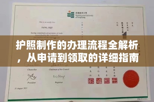 肃南护照制作的办理流程全解析，从申请到领取的详细指南